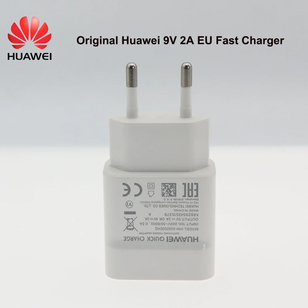 Зарядное устройство QC 2 0 для Huawei 9 В А USB Type-C NOVA 3 3i 4 Honor 8x P7 P8 P9 P10 P20 Lite Mate 7 8 |
