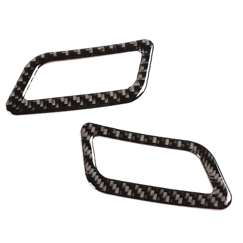 

2Pcs Carbon Fiber ABS Central Control Dashboard Side Air Outlet Trim for Nissan X-Trail 2014-2018 Decoration Stickers