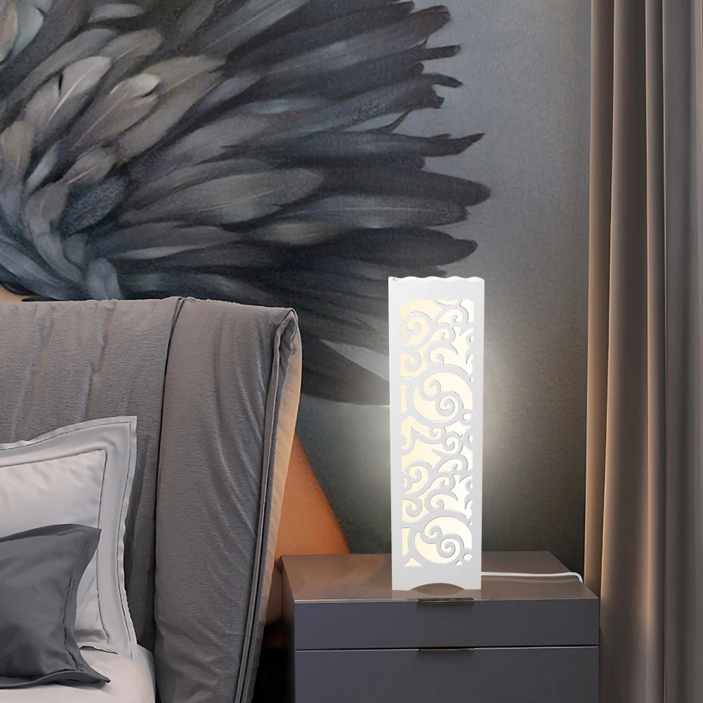 Светодиодный светильник для спальни прикроватная лампа деревянные настольные