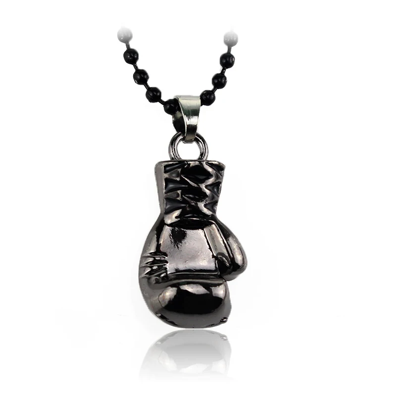 Ожерелье с подвеской для боксерских перчаток Модная бижутерия спортивного