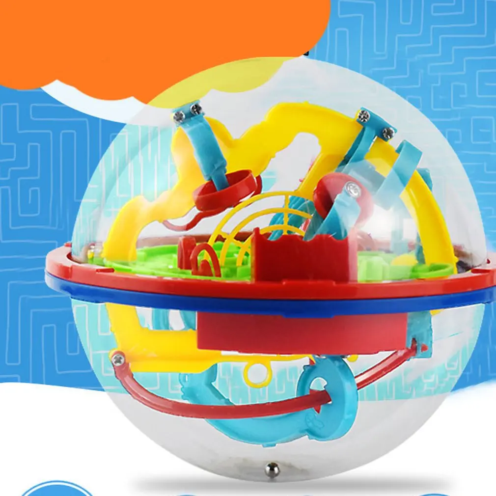 3D Puzzle Magic Maze Ball 299 Level Perplexus Magical Intellect Marble Game IQ Balance Educational Toys for Kids | Игрушки и хобби