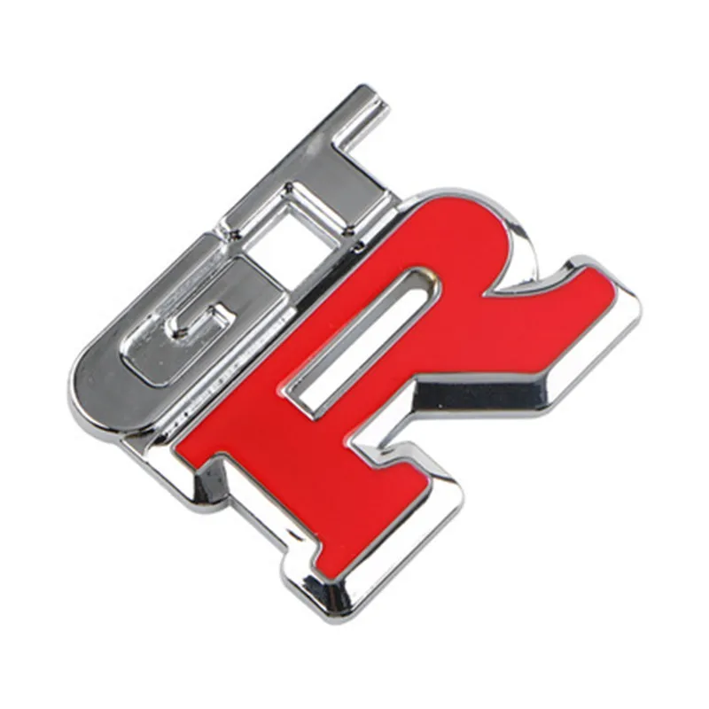 Металлические наклейки GTR с логотипом автомобиля R GT ярлык знаков для Nissan Nismo R32 R33