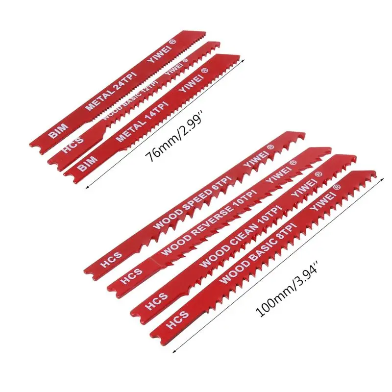 30 шт. в ассортименте стальной U образный нож для лобзика Набор Фитингов