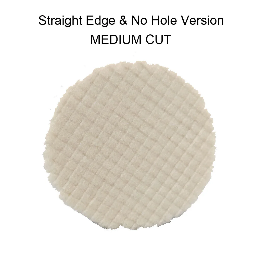 

CDWTS 3/4/5/6 дюймов японская шерстяная полировальная подушечка для DA RO автомобильный полировщик полировальный лоток 75 мм 100 мм 125 мм 150 мм режущая подушечка продукт для чистки автомобиля