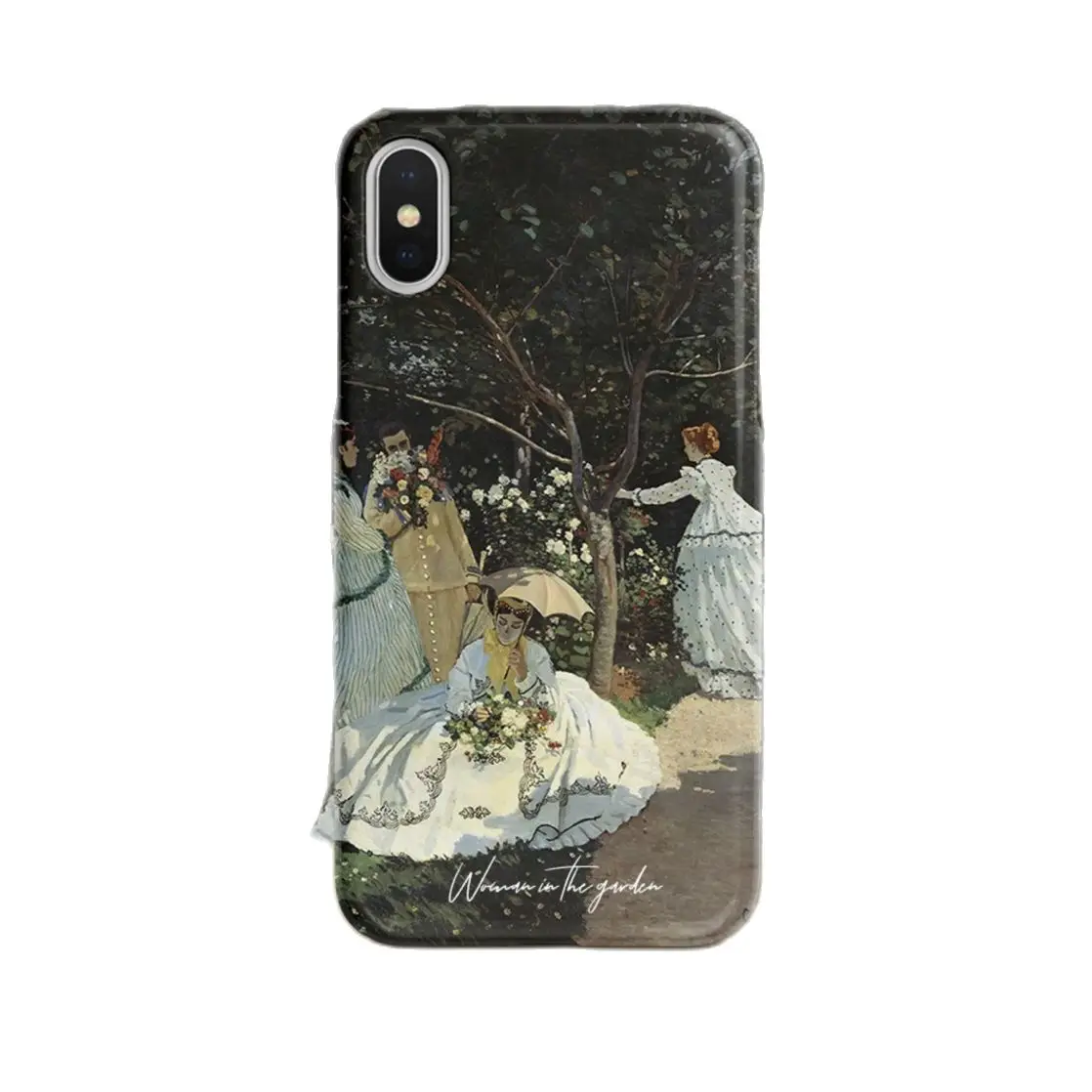 

AURUNW Original French Monet Impression Garden Apple iPhone Case XS/Max/i11pro/SE/7/8 Soft Shell iphone 11 pro max case