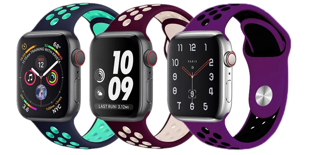 Чехол для Apple Watch, ремешок, чехол 42 мм, 38 мм, iwatch series 4, 3, 2, 1, ремешок 44 мм, 40 мм, аксессуары, рамка, силиконовый защитный чехол