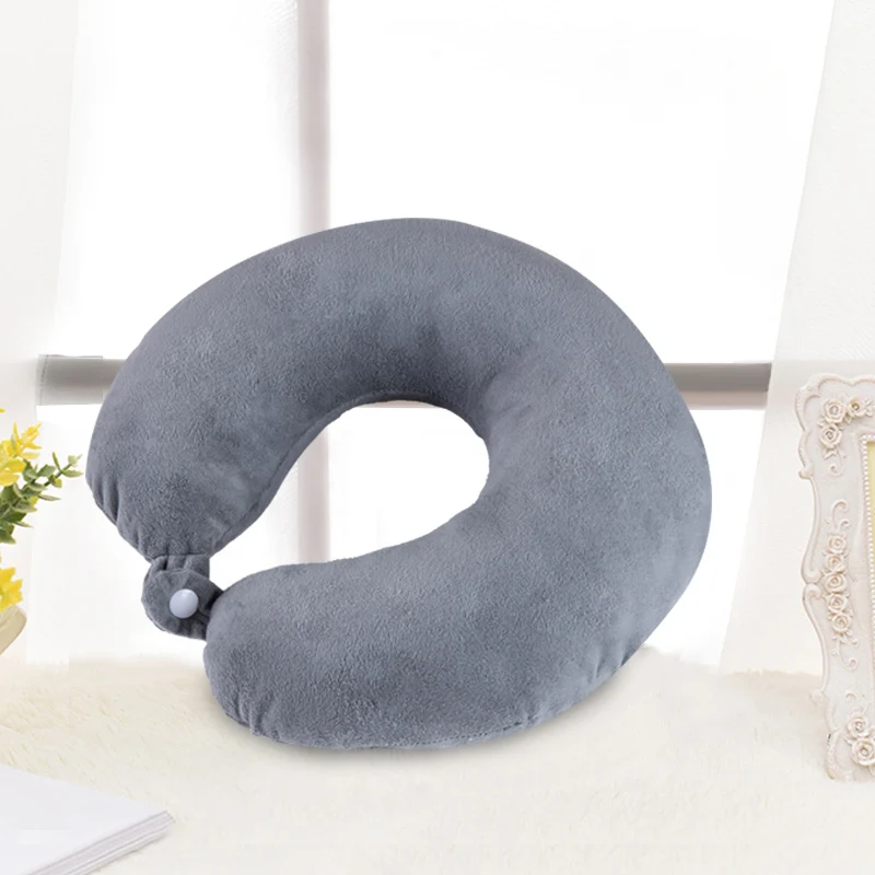 

Дорожная подушка, хлопковая подушка для шеи для самолета, дышащая и моющаяся подушка для поддержки шеи