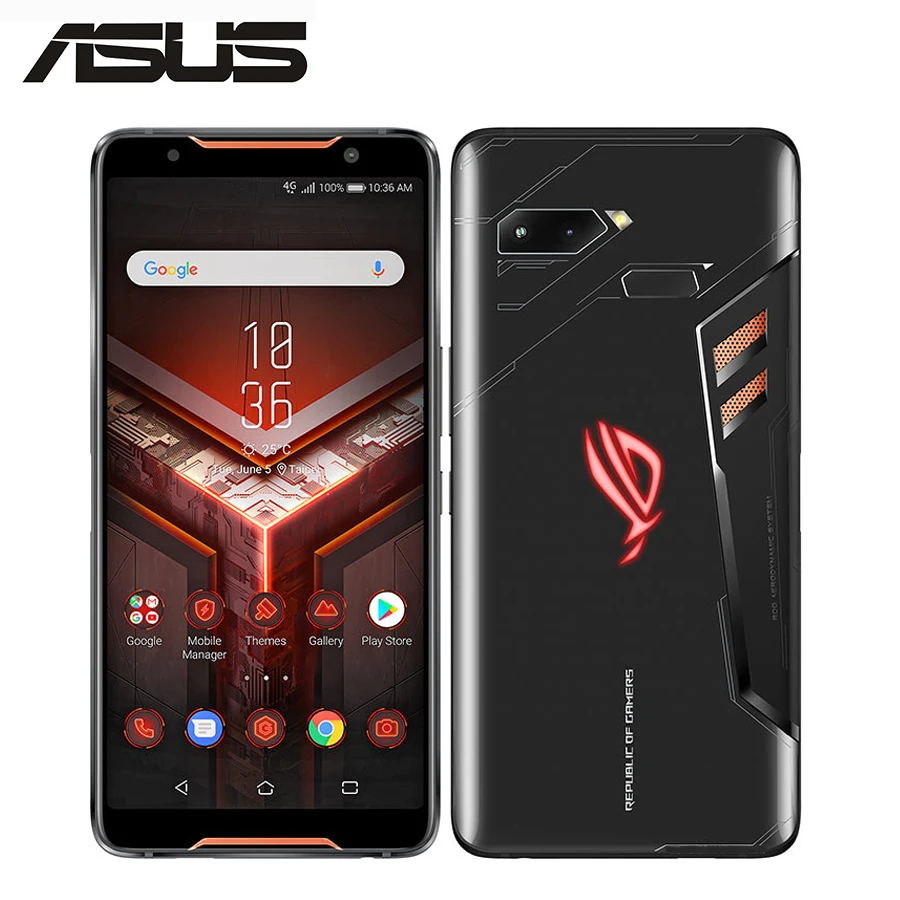 Глобальная версия ASUS ROG Phone ZS600KL 6 0 &quot8 ГБ ОЗУ 128/512 Гб ПЗУ Восьмиядерный Snapdragon 845 4000