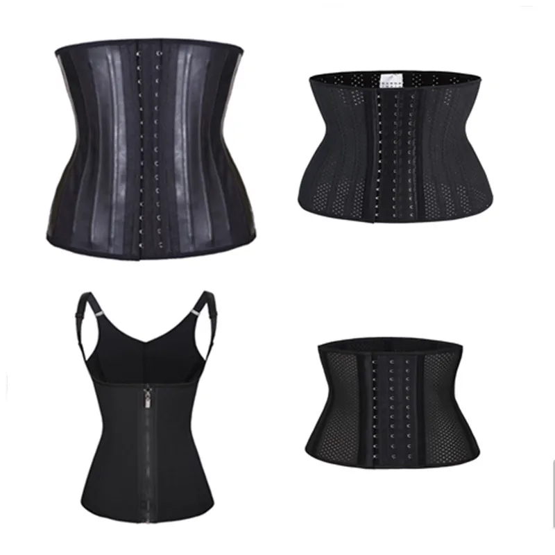 

25 Steel Bone Shapers Corset Women Modeling Strap Body Shaper Colombian Girdles Slimming Belt Latex Waist Trainer Corselet
