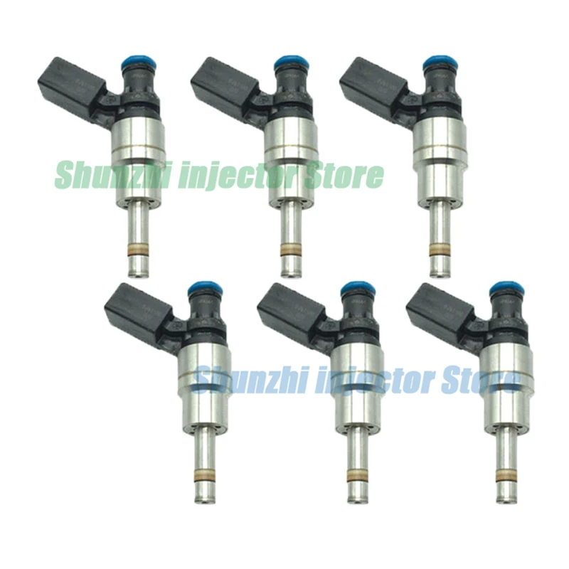 

6pcs Fuel Injector Nozzle For volkswagen PASSAT B6 2.0 OEM:06F906036A 0261500020 06F906036G