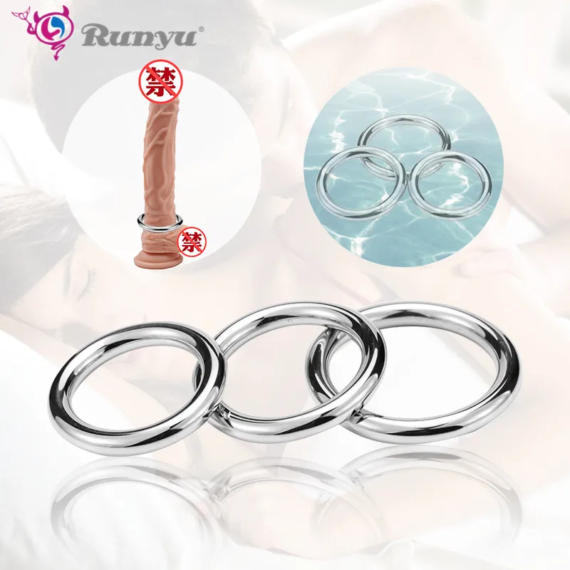 3 размера на выбор металлическое кольцо пенис из нержавеющей стали для эрекции