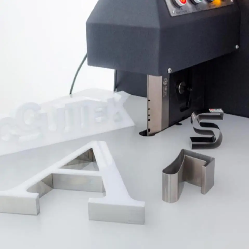2021 Small Business Channel Letter Auto Bending Machine For Aluminum Signage Making | Инструменты