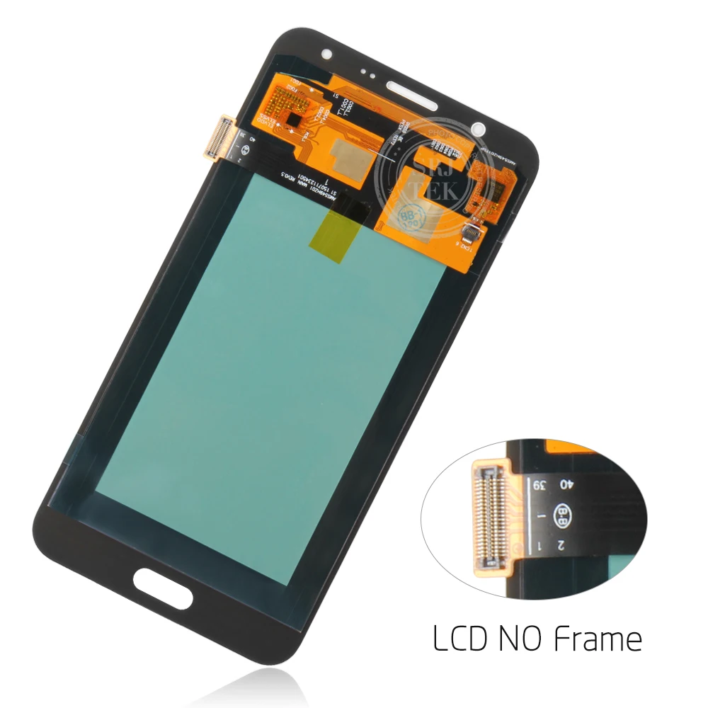 ЖК дисплей Super AMOLED 5 дюйма для SAMSUNG Galaxy J7 2015 J700 J700F J700M J700H сенсорный экран дигитайзер