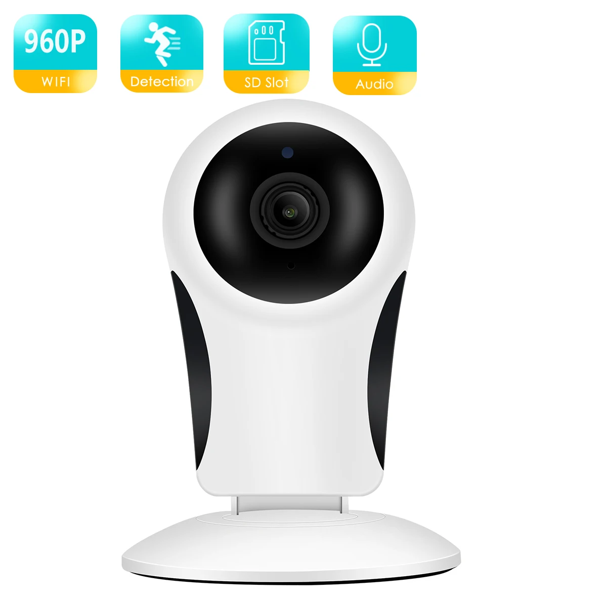 BESDER HD 960P WiFi IP-камера Домашняя камера Внутренняя IP-система видеонаблюдения с