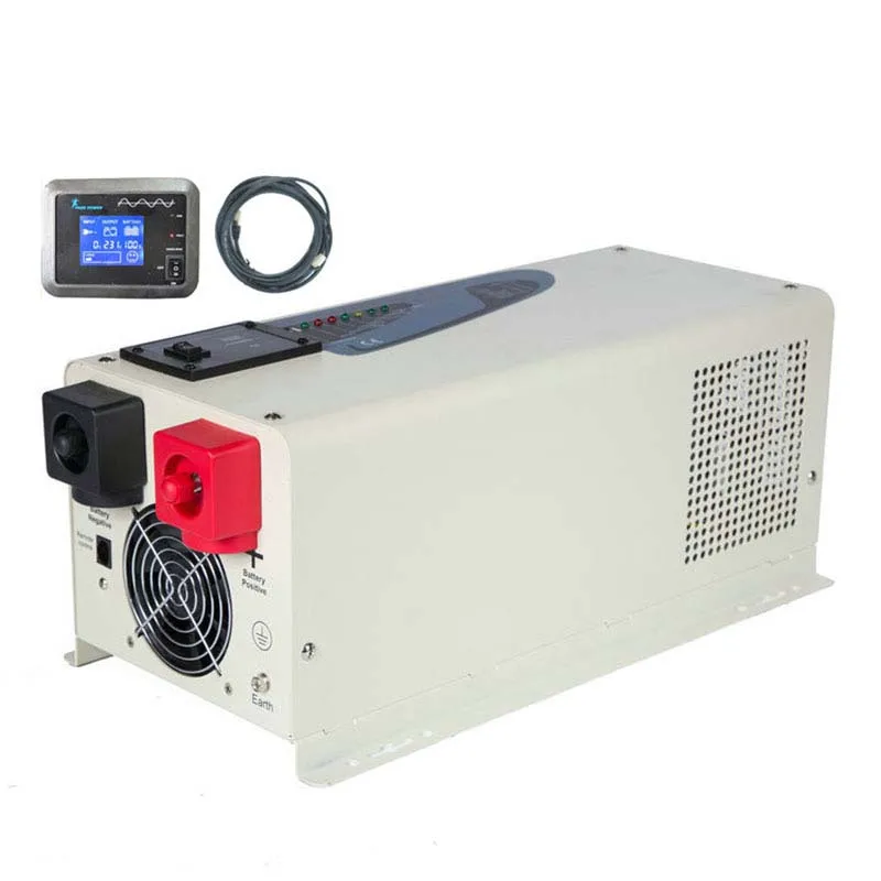 CE, ROHS, ISO9001, lcd 24 В до 240 В инвертор с зарядным устройством низкой частоты 5000 Вт Чистая синусоида Инвертор для кондиционера