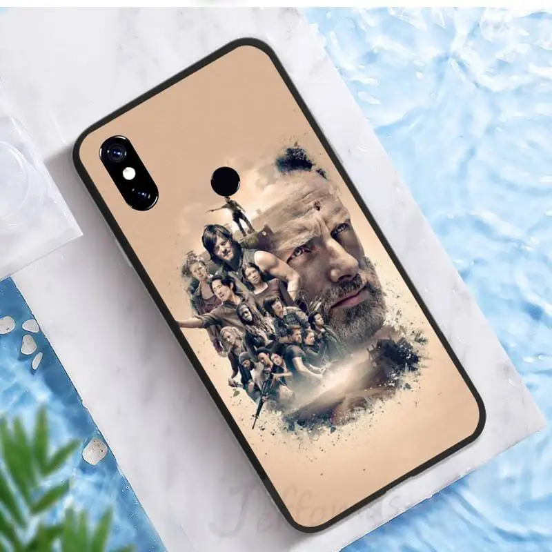 

Hot TV The Walking Dead fundas Phone Case For Xiaomi Redmi note 7 8 9 t k30 max3 9 s 10 pro lite