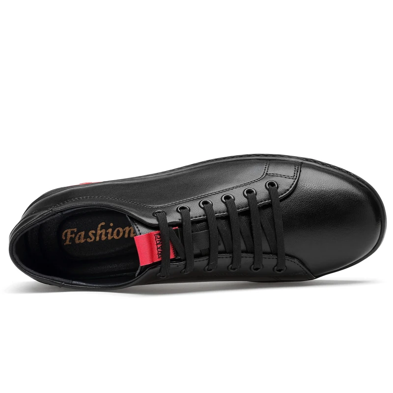 Мужские кроссовки весенне-летняя кожаная повседневная обувь новинка 2020