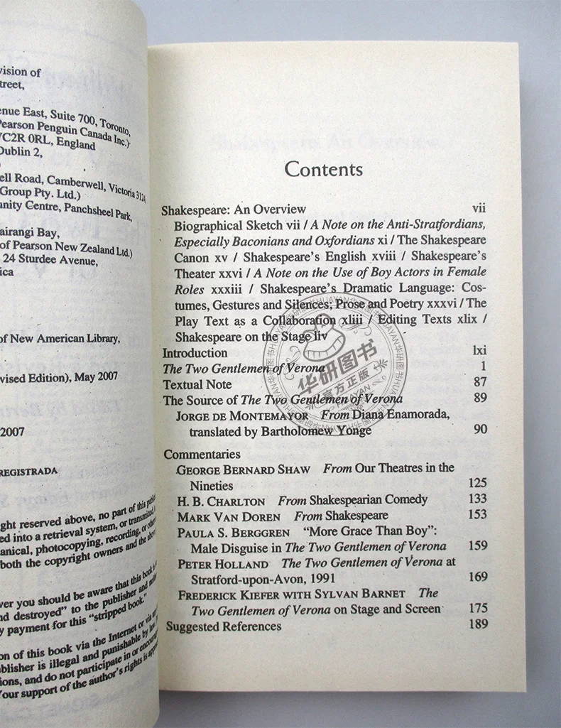 

Original Popular Books The Two Gentlemen of Verona Shakespeare books for Young adults Novel