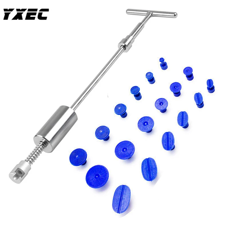 Беспокрасочный инструмент для ремонта вмятин автомобильный присоска устранения