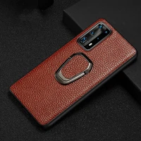 for huawei p40 mobile phone case leather protective cover for p30pro p20 nova6 5ipro with bracket