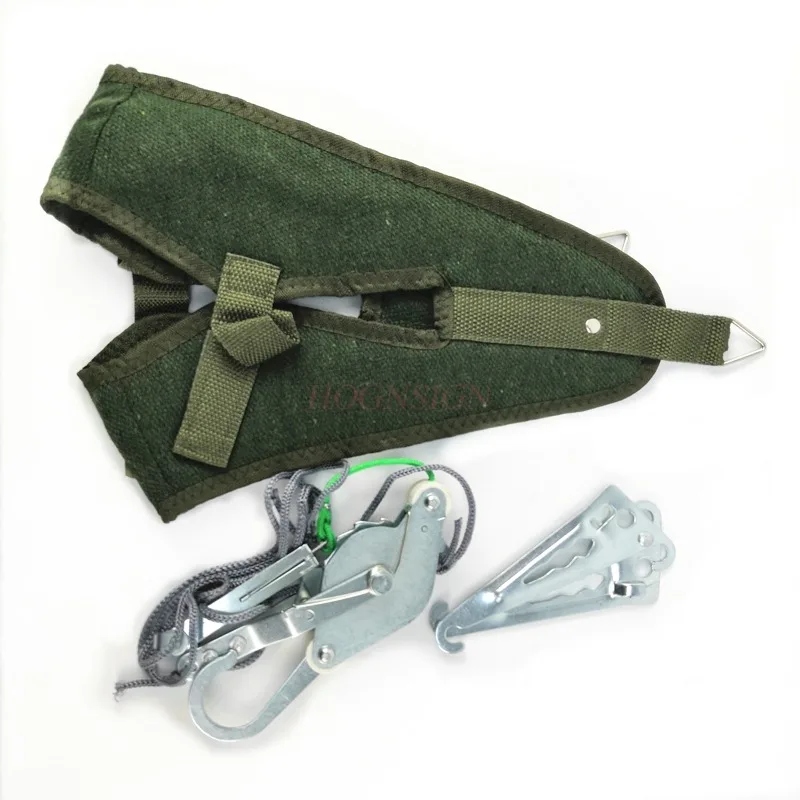 neck traction Green Canvas Cervical Traction Belt Sling Tractor Stretch Chair Thickening Hood Neck Care Tool Home Medical