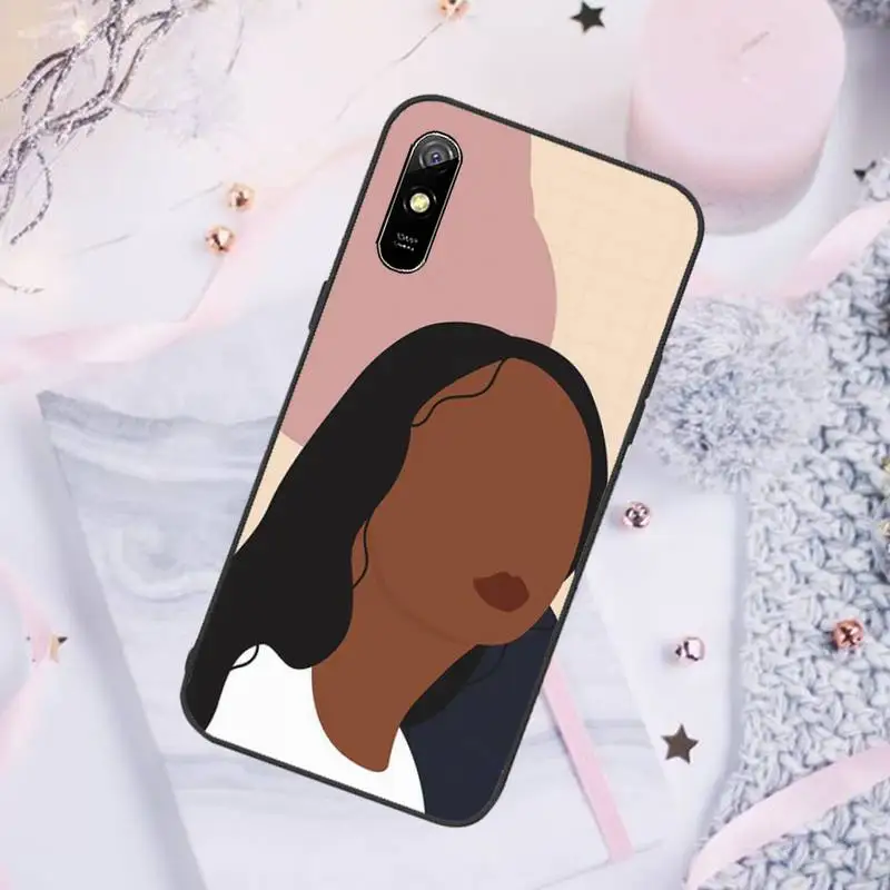 

Abstract art design sexy girl Phone Case For Xiaomi Mi Redmi Note 8T 9T 9S 9A 10 7 8 9 Lite pro