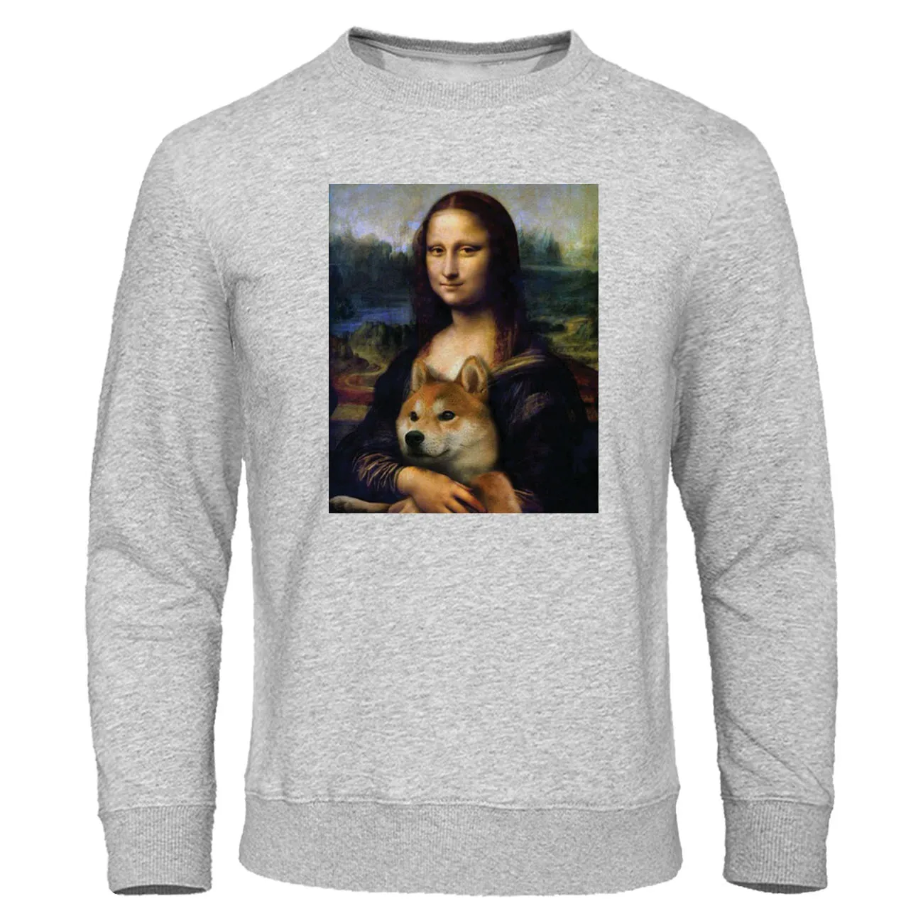 

Mona Lisa Aesthetic Autumn New Pullover Harajuku Funny Hoodies men Hip Hop Hoody 90s Vintage Style Sweatshirt Fashion Streetwear