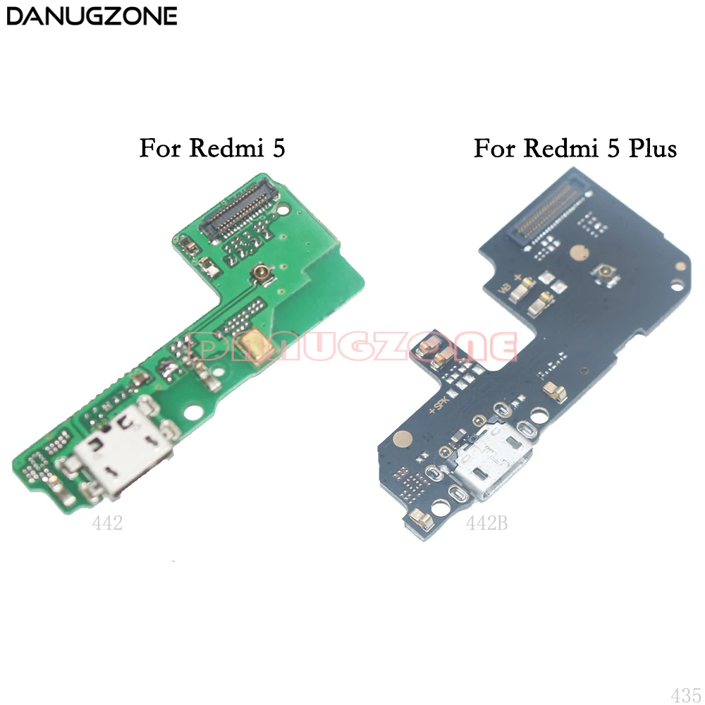10PCS/Lot For Xiaomi Redmi 5 Plus USB Charging Dock Jack Plug Socket Port Connector Charge Board Flex Cable | Мобильные телефоны и