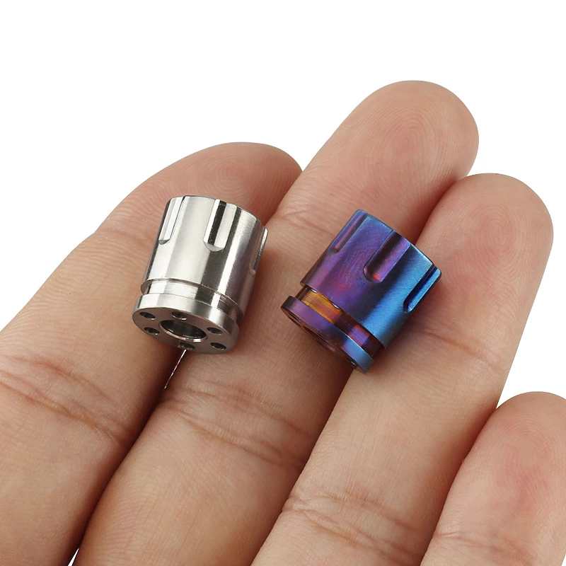 DIY титановый сплав нож бусины Паракорд Зонт веревка Открытый EDC бисер|Паракорд| |