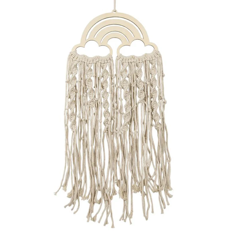 

Акция! Украшение для детской комнаты, настенная подвесная ручная подвеска для детского гобелена, украшение ручной работы