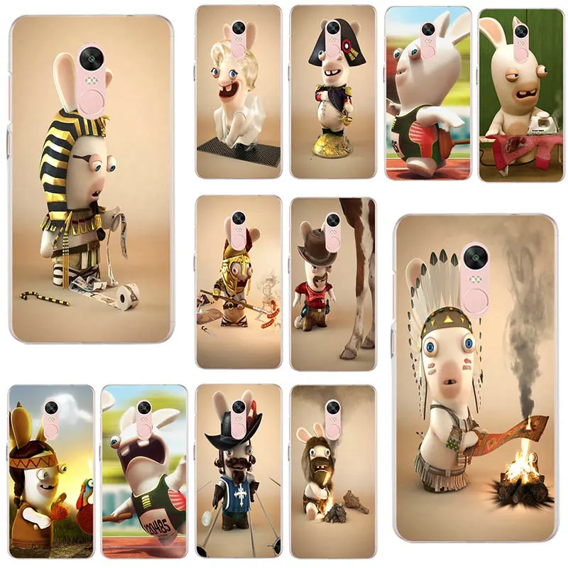 Милый Rayman Raving Rabbids мягкий термополиуретановый силиконовый чехол для мобильного