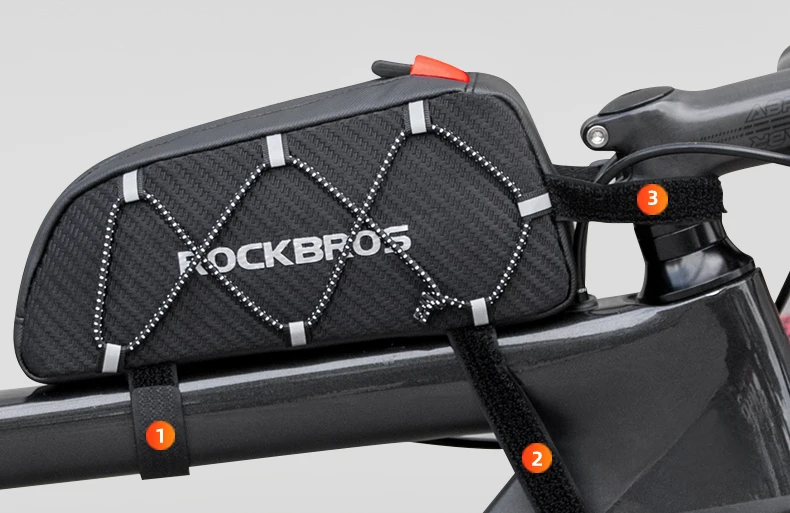 ROCKBROS велосипедная Сумка водонепроницаемая велосипедная верхняя передняя Труба каркасная сумка большая емкость MTB дорожный велосипед панье черный велосипед аксессуары
