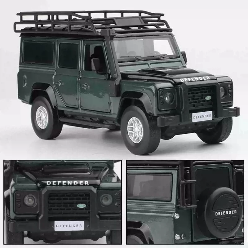

1:32 Land Rover Defender Off-Road Vehicle Alloy Car Model Diecasts & Toy Vehicles Metal Toy Car Model Simulation Childrens Gift