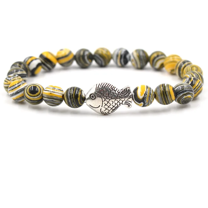 Новое поступление Зеленый браслет из натурального камня Женские Ювелирные