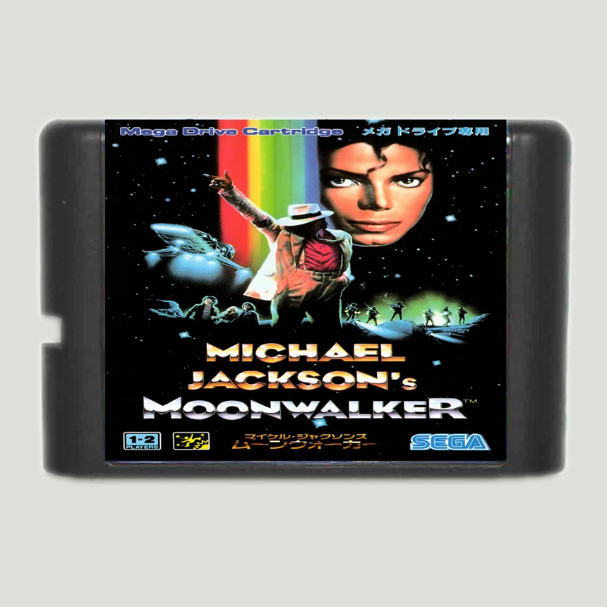 Майкла Джексона Луноход 16 бит карточная игра для Sega игры Mega Drive и Genesis|Картриджи| |