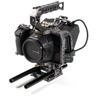 Клетка для камеры Tilta BMPCC 4K 6K Полная Клетка основа для камеры BlackMagic BMPCC 4K 6K верхняя ручка Sunhood тактическая готовая черная клетка