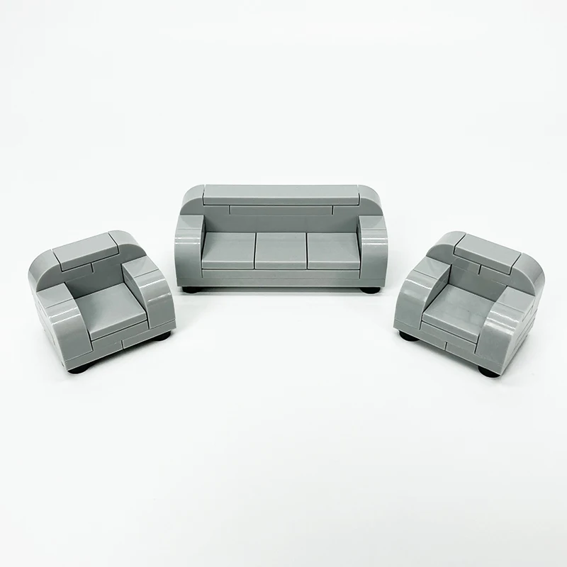 

Sofa Living Room Compatible Major Brand Toys Building Block Classic Collections Assembled Brick Handmade Design