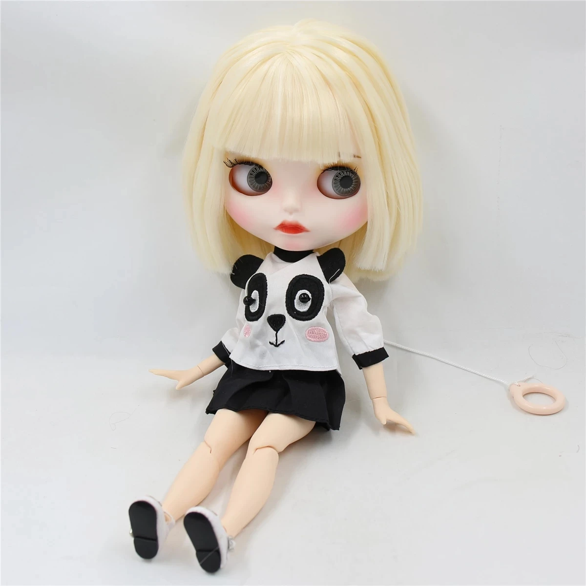Ледяной DBS Blyth кукла игрушка наряд платье костюм Панда Милая юбка рубашка подарок