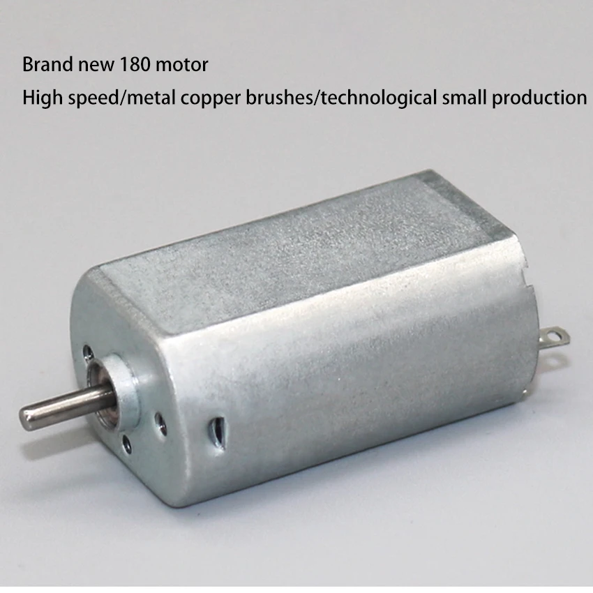 DC3-9V 180 Motor High Torque With Metal Brush Suitable for Toy Cars DIY Models Small fans Shaft 1.9mm Diameter | Обустройство дома