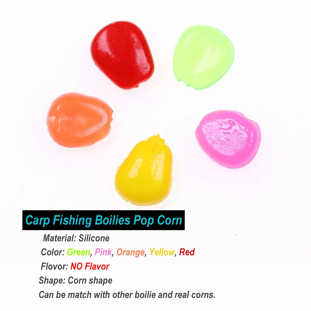 120 шт. рыболовные приманки для ловли карпа 5 цветов | Спорт и развлечения