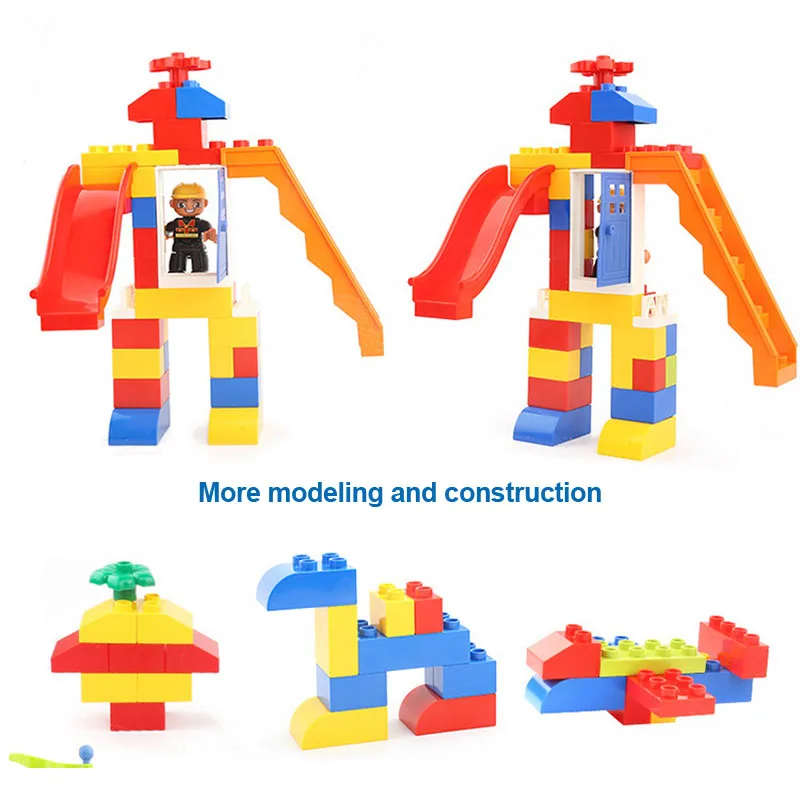 2020 новые игрушки и хобби блоки duplos дом marble run legoINGlys duplo набор | Игрушки