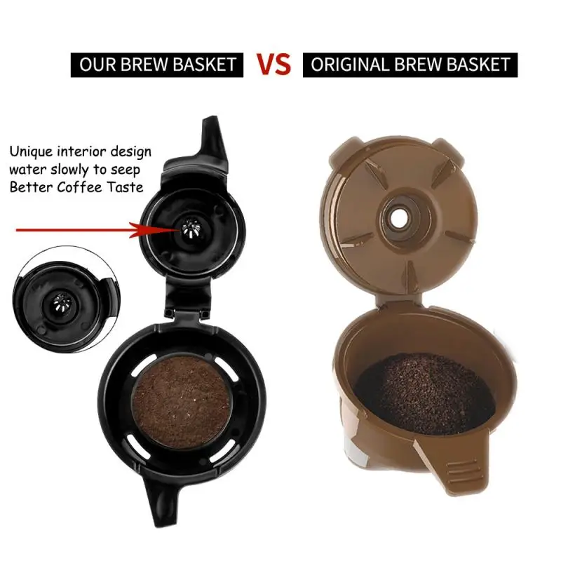 

Coffee Filter Compatible With FlexBrew Reusable Coffee Filter Capsule Cup American Style Powder Shell Precision Filter Coffeewar