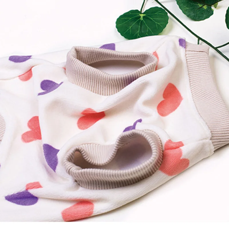 Мягкая одежда для собак зимняя теплая домашних животных хлопковая рубашка