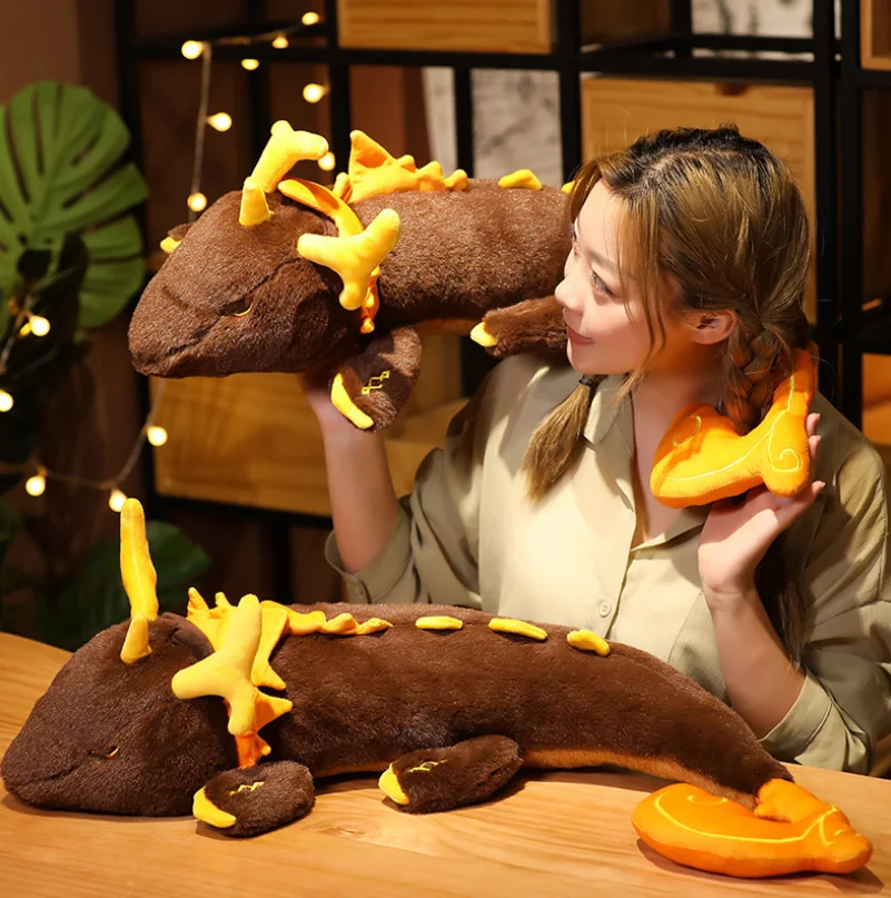 Игрушка Genshin Impact Zhong Li Morax Dragon Doll подушка милая игрушка-Дракон коляска набивная