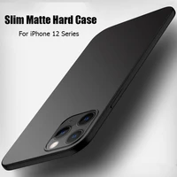 for iphone 12 case simple slim matte hard pc back cover for iphone 12 mini 11 13 pro max iphone12 pro phone cases