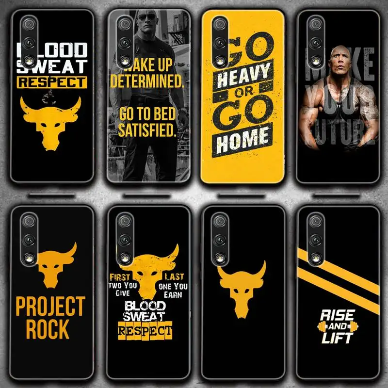 Чехол для телефона Huawei P20 30 40 Pro Mate 20 Honor 9x10 30lite Y62019 Project Rock To Fight | Мобильные телефоны