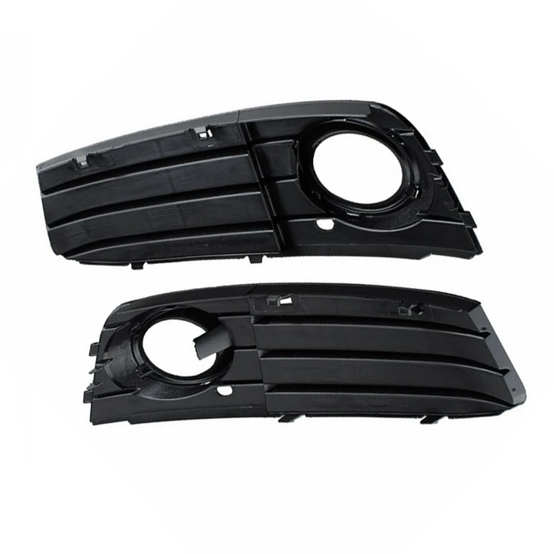 

8K0807681A 01C 8K0807682A 01C Front Left + Right Bumper Fog Lamp Cover Grille For - A4 B8 2008 2009 2010 2011 2012