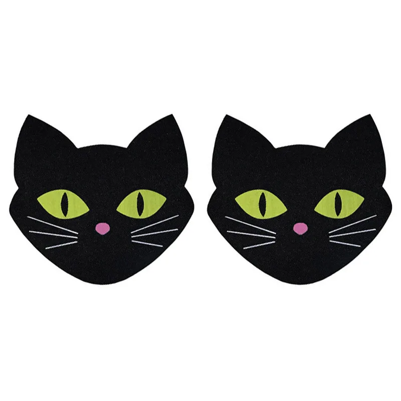 Украшения для тела кольцо сосков черная кошка светящаяся сексуальная игрушка