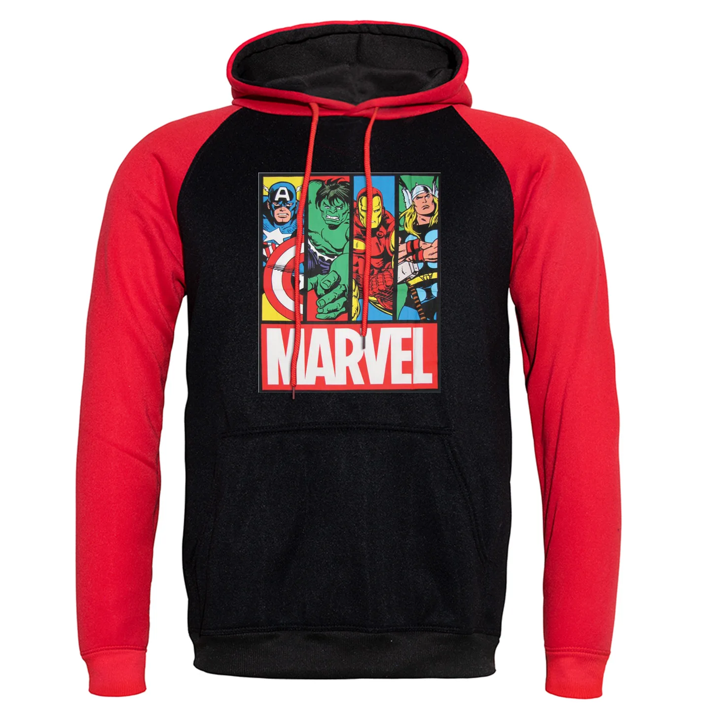 Мстители Marvel, супер герой, аниме,, новинка, длинный рукав, толстовка, Осень-зима, толстовка, мужская, реглан, хип-хоп, толстовка, уличная одежда