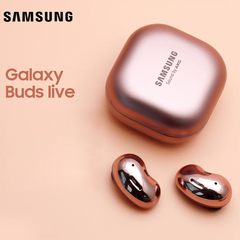 

Samsung Galaxy Buds Live True Wireless Bluetooth Earphones Active Noise Cancelling Earbuds Bass Sound Headset Mic Charging Case